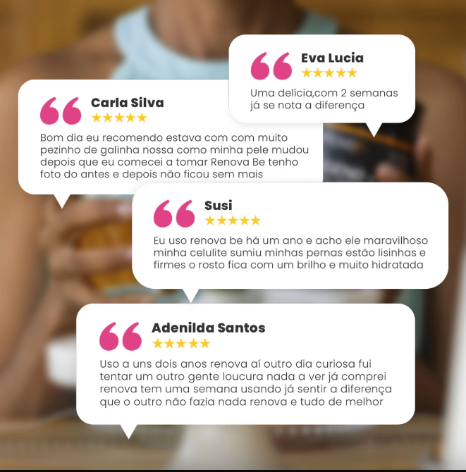 4 Colágeno Verisol® + 2 Creme Facial + 1 Retinol + 1 Balm de dores