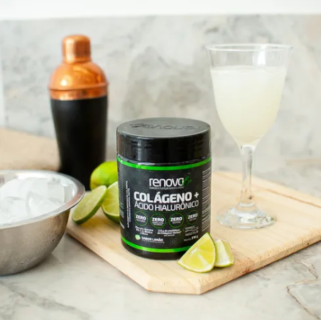 4 Colágeno Verisol® + 2 Creme Facial + 1 Retinol + 1 Balm de dores